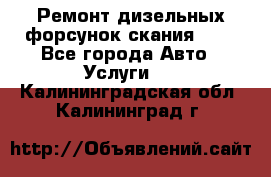 Ремонт дизельных форсунок скания HPI - Все города Авто » Услуги   . Калининградская обл.,Калининград г.